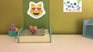 LPS DIY KAWAII BEDROOM Part 1✔️ [upl. by Bondie44]