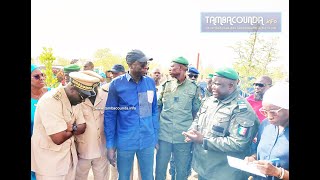 Visite à Tambacounda du Pr Daouda NGOM Ministre de lEnvironnement et de la Transition Écologique [upl. by Anitsud]