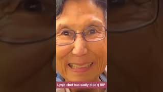 Lynja chef last words before she passed away and a more information about her [upl. by Nnaesor838]