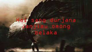 Power Metal Sang Pendusta with lyrics byPii FansChester [upl. by Madea]