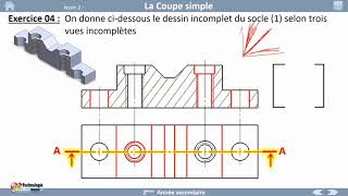 08 Exercice pour la 2ème année coupe  section [upl. by Yerdna]