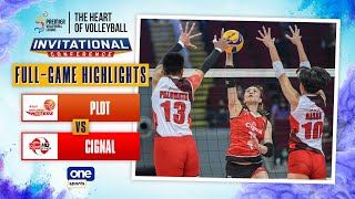 Cignal vs PLDT bronze game highlights  2022 PVL Invitational Conference  August 14 2022 [upl. by Egiedan]