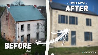 Je rénove ma maison à 29 ans   TIMELAPSE RÉNOVATION [upl. by Vidal]