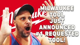 Milwaukee Tool Announces They Will Finally Be Releasing Their 1 Requested Tool [upl. by Latsryk]