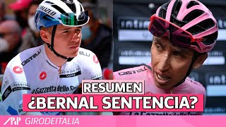 GIRO de ITALIA 2021 resumen ETAPA 11  EGAN BERNAL destroza el GIRO [upl. by Chappelka]