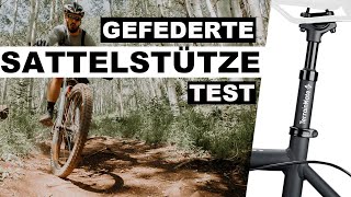 Gefederte Sattelstütze im Test  Sattelstütze für das Fahrrad von TerrainMate [upl. by Odelinda412]