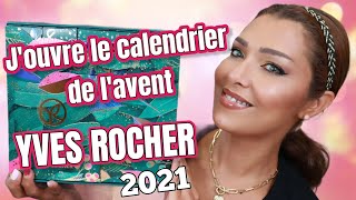 Jouvre le calendrier de lavent YVES ROCHER 2021UNBOXING [upl. by Ahsilrak520]