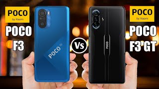 Poco F3 Vs Poco F3 GT [upl. by Airtemad]