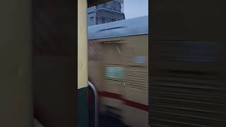 Quick Crossing with shrill Honk WAP4 leading PGTN Express shorts [upl. by Adnawyt272]