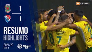 Highlights  Resumo Paços de Ferreira 11 Gil Vicente Taça da Liga 2122  2ª Fase [upl. by Tannie]