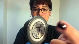 How to USE and CLEAN a Stethoscope [upl. by Sarine]