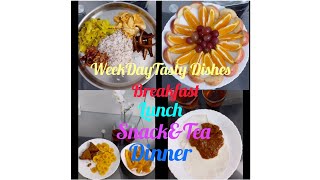 WeekDay Tasty DishesHomely meals 🏡😋what l Ate In A DayAshna Rifay [upl. by Lalaj]