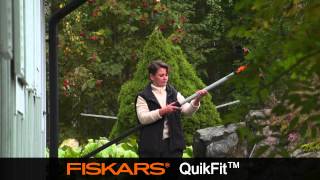 Fiskars QuikFit™ Telescopic Shaft M 136042 [upl. by Isborne]