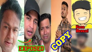 Deepak Kalal Exposed Puneet amp Joginder👈 Tech Burner Copy Allegations 😳 RG Bucket Face Reveal [upl. by Hameerak]