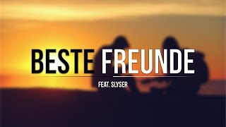 Ced feat SlySer  quotBESTE FREUNDEquot LYRIC VIDEO [upl. by Sapphera907]