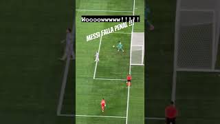 Messi falla penal vs ecuador 😱😱😱 [upl. by Nyrrad]