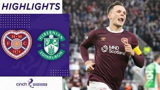 Hearts 30 Hibernian  Shankland Double Seals Derby Win  cinch Premiership [upl. by Iniretake]