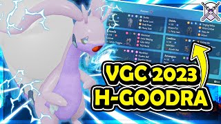 HISUIAN GOODRA Simply Doesnt GO DOWN in VGC 2023 Regulation D [upl. by Lovel680]