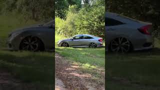 HONDA CIVIC G10 REBAIXADO NAS ARO 20” 😱😱😱😱 [upl. by Lynett929]