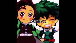 headcanons edit crackship rareship rarepair kny bokunoheroacademia deku x tanjiro [upl. by Sunshine]