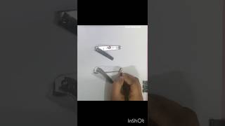 realstic drawing nail cutter shortsvideo 3dart drawing trending [upl. by Katalin]