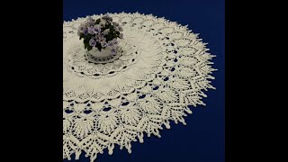 Серветка Чарівна тканина 1820 ряди  Arcanowaeave doily [upl. by Cotter109]