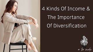 4 Kinds Of Income And The Importance Of Diversification [upl. by Brittne]