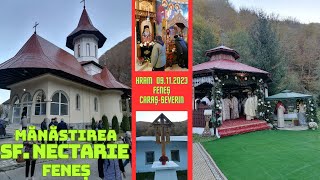 Mănăstirea „Sfântul Ierarh Nectarie Taumaturgul” FENEȘ Hramul din 09112023 33 [upl. by Valenka]