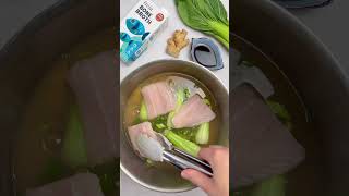 Poached Fish in Asian Broth Recipe  Freja [upl. by Fevre595]