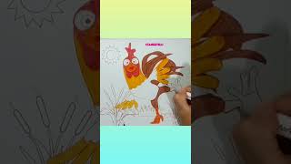 Bartolito era un gallo que vivía muy feliz 😀 videosparaniños viral musicainfantil [upl. by Eelrebmik141]