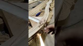 Woodcarving tutorial for beginnerswoodcraft asmr Wooden art and craft at homeshort smar [upl. by Teodorico]