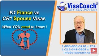 K1 Fiance Visa vs CR1 Spouse Visa USA What you need to know [upl. by Tennek]