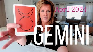 GEMINI  Take This RISK GEMINI  April 2024 Monthly Zodiac Tarot Reading [upl. by Christenson]