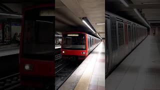 Trains at Rossio Metro 6th August 2024 [upl. by Einnil]