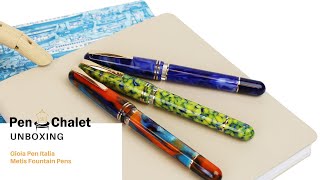 Introducing the Gioia Metis The Stunning Fountain Pen Linked to Greek Mythology [upl. by Alek709]