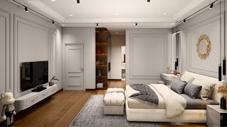 Modern minimalist bedroom design [upl. by Fremont]