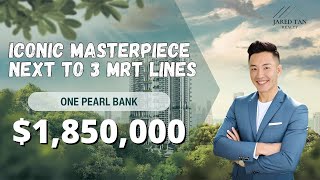 One Pearl Bank  2 Bed 1 Bath 700sqft  Home Tour [upl. by Ruthy]