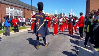 VSU Marching Band March Down to Field March 101715 [upl. by Nalda]