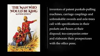 The Man Who Would be King By Rudyard Kipling Audiobook full length [upl. by Eesak541]