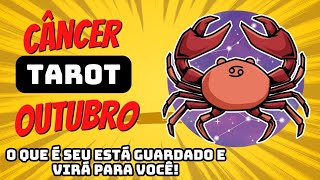 Câncer ♋ Outubro 🍀 Vai demorar um pouquinho mas o que você quer vai chegar taro horoscopo signo [upl. by Sadinoel]