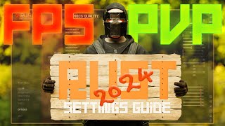 BEST RUST SETTINGS FOR PVP FPS AND VISIBILITY FOR 2024 RUST  WARRIORRUST SETTINGS [upl. by Acemahs]