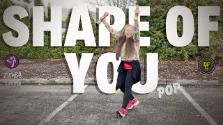 SHAPE OF YOU  ZUMBA TONING  DANCE FITNESS  POP  ABC CHOREO [upl. by Nelra404]