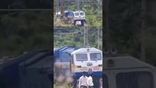 Chennai Express 🚇 indianrailways chennaiexpress shorts wdp4d [upl. by Feledy]