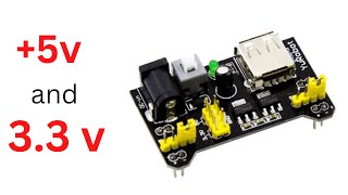 How to use a breadboard power supply module [upl. by Jesse525]