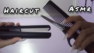 ASMR FASTEST HAIRCUT IN 3 MINUTE ✂️💈💇‍♀️⚡ [upl. by Norah458]