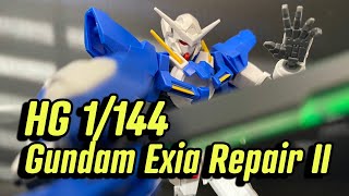 HG 1144 Gundam Exia Repair II Review [upl. by Valsimot939]