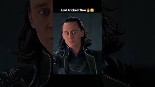 Loki tricked Thor by locking in a chamber and throws him 🔥🥶shorts ytshorts marvel [upl. by Anallese]