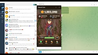 How to open Telegram WebApp Game on telegram Desktop [upl. by Nytram]