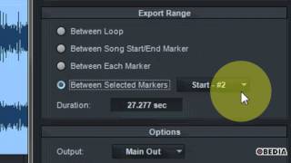 PRESONUS STUDIO ONE How to export an audio mixdown [upl. by Amalee]