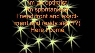 Lady Gaga  Optimist  LYRICS ON SCREEN [upl. by Akiwak]